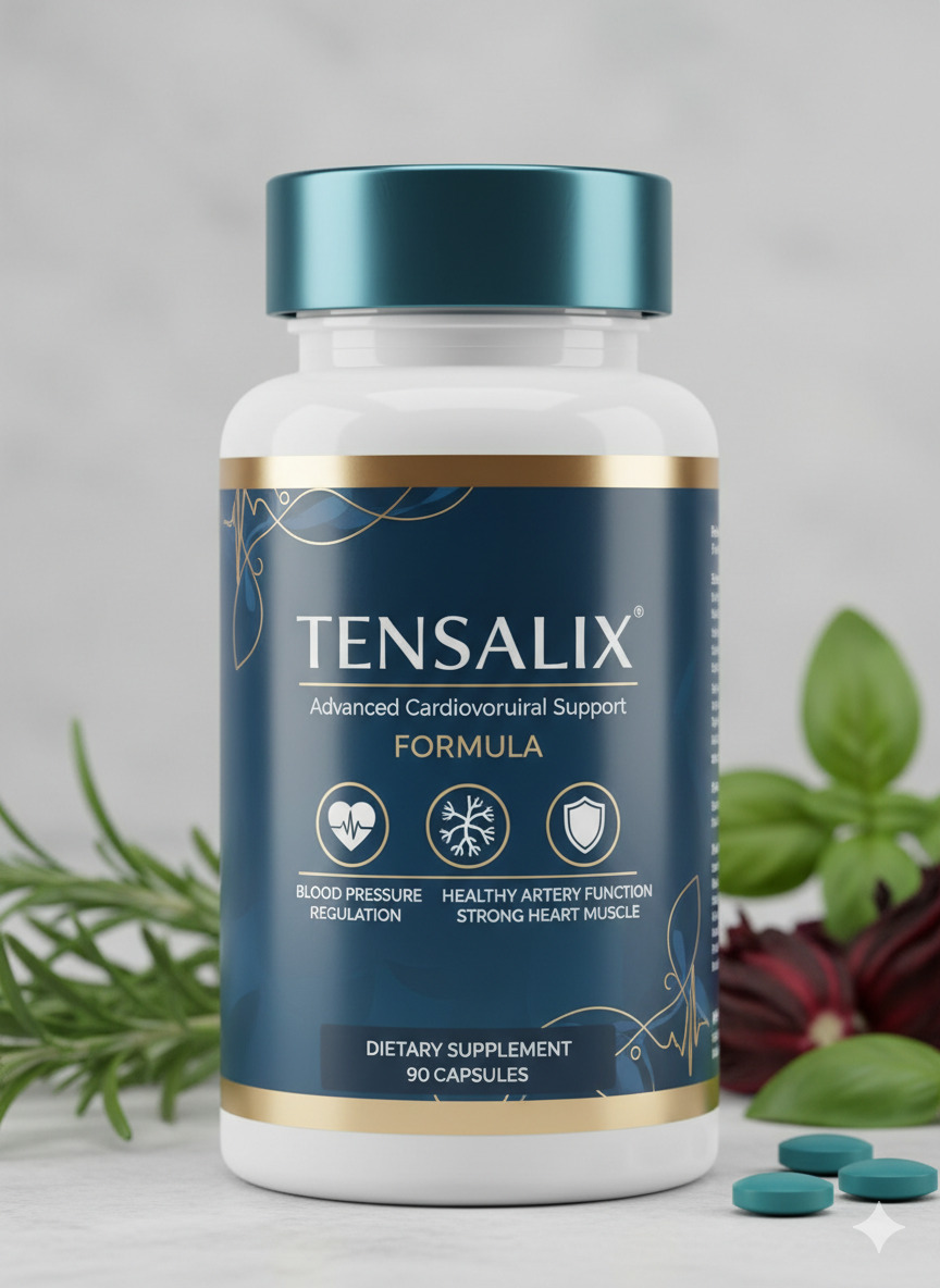 Tensalix dietary supplement bottle